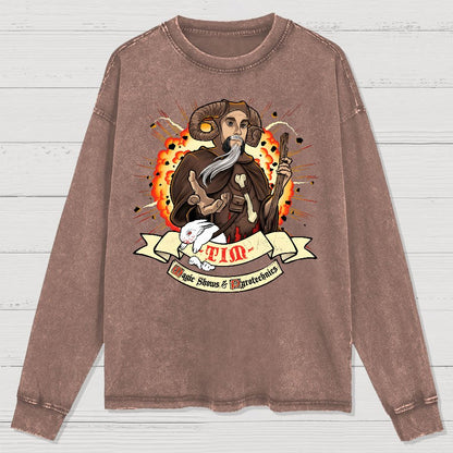 Magician Washed Long Sleeve Tee