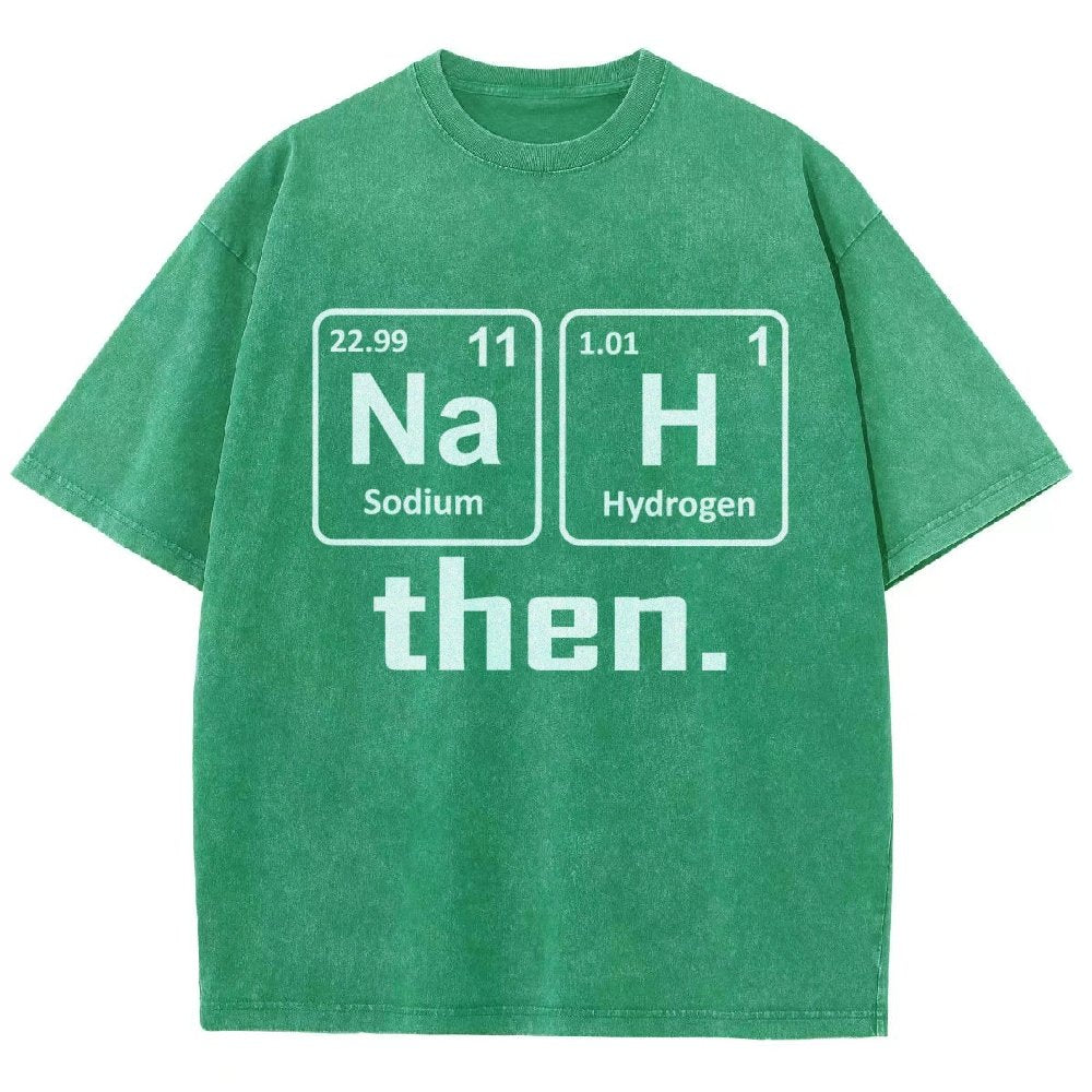 Nah Then Vintage Distressed T-shirt