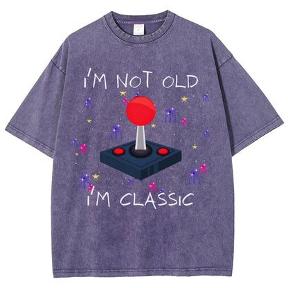 I'm Not Old I'm Classic Video Game Vintage Distressed T-shirt