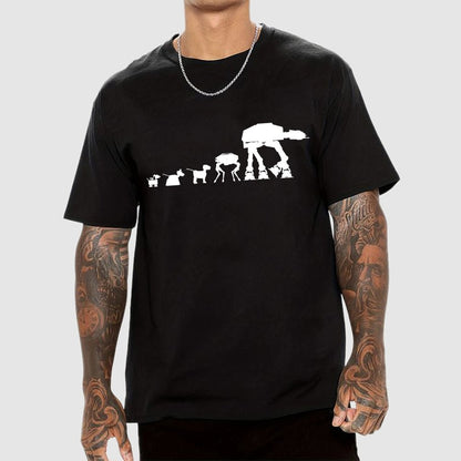 Machine Evolution Theory Selective Breeding Geek T-Shirt