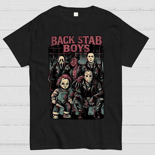 Back Stab Boys Unisex Geek T-Shirt