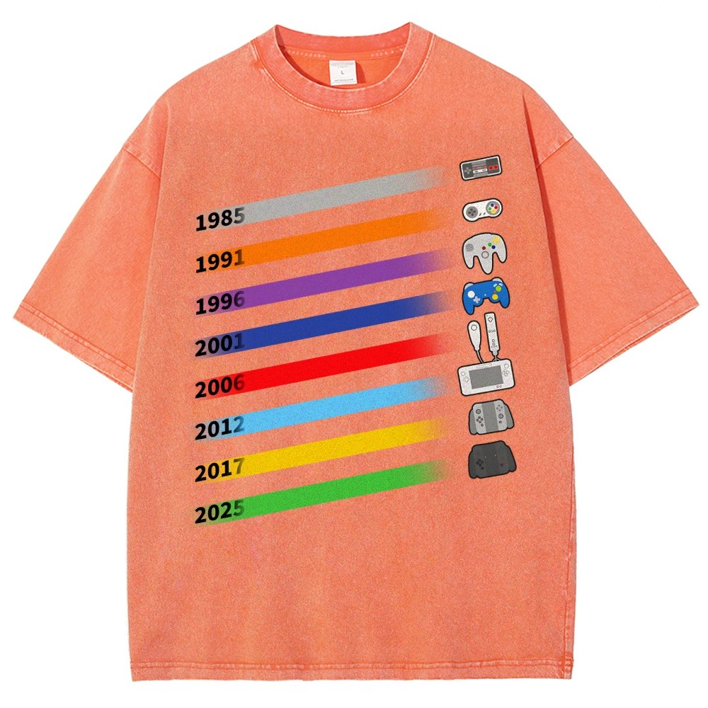 ConsoleEvolution Vintage Distressed T-shirt
