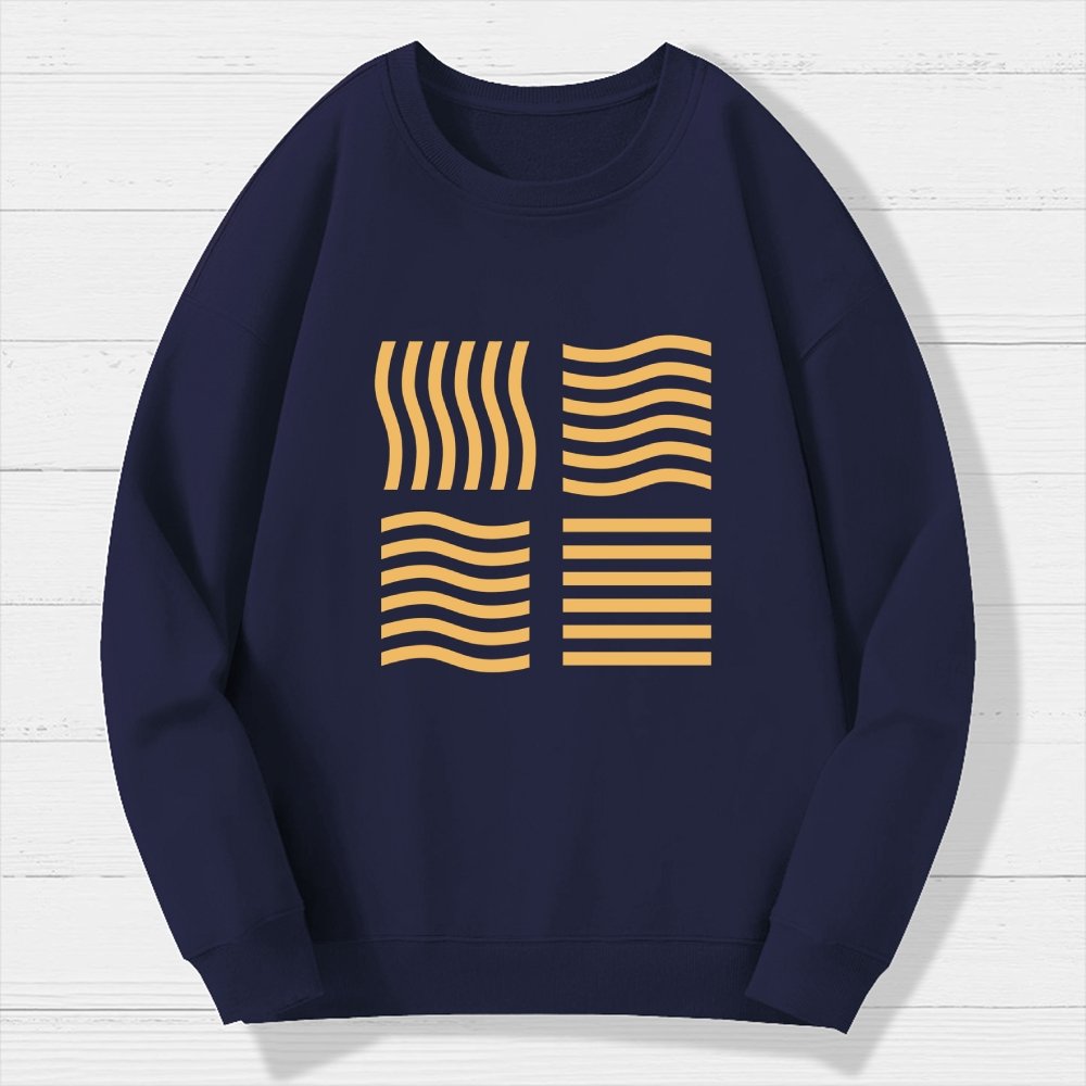 Elemental Stones Geek Cotton Sweatshirt