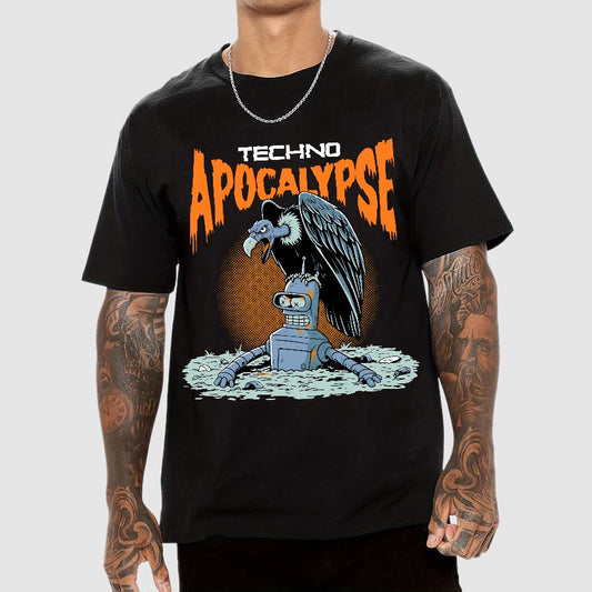 Techno Apocalypse Geek T-Shirt