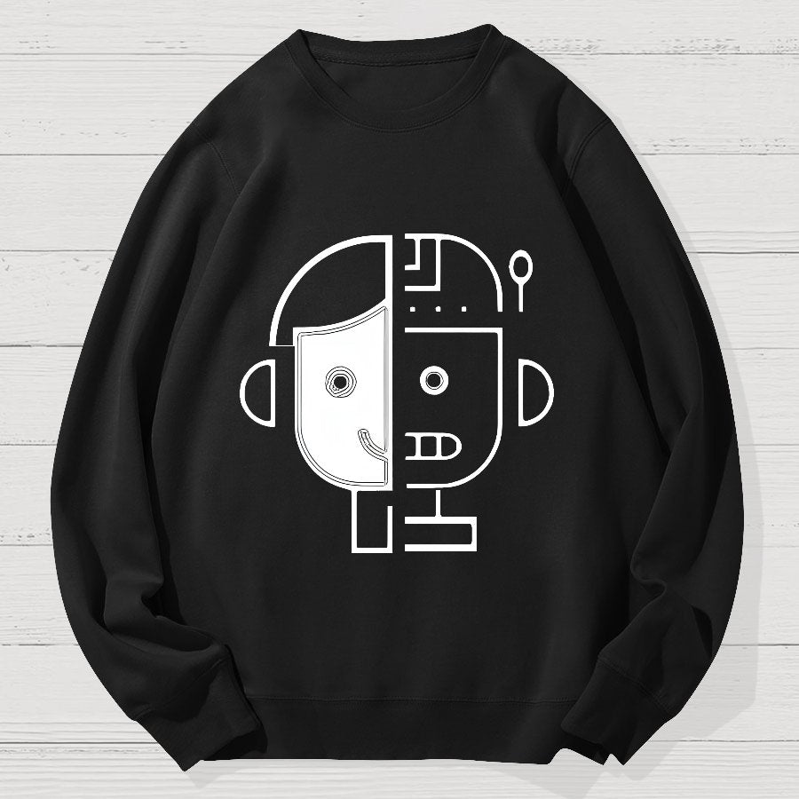 Artificial Intelligence Geek Cotton Sweatshirt