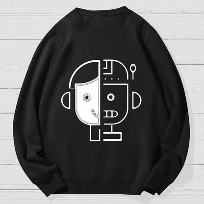 Artificial Intelligence Geek Cotton Sweatshirt