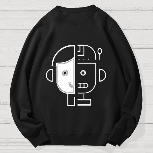 Artificial Intelligence Geek Cotton Sweatshirt