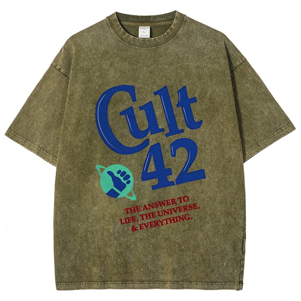 Cult 42 Vintage Distressed T-shirt