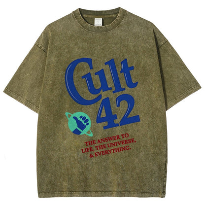 Cult 42 Vintage Distressed T-shirt