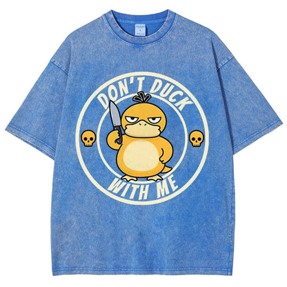 Don't Duck With Me Vintage Distressed T-shirt