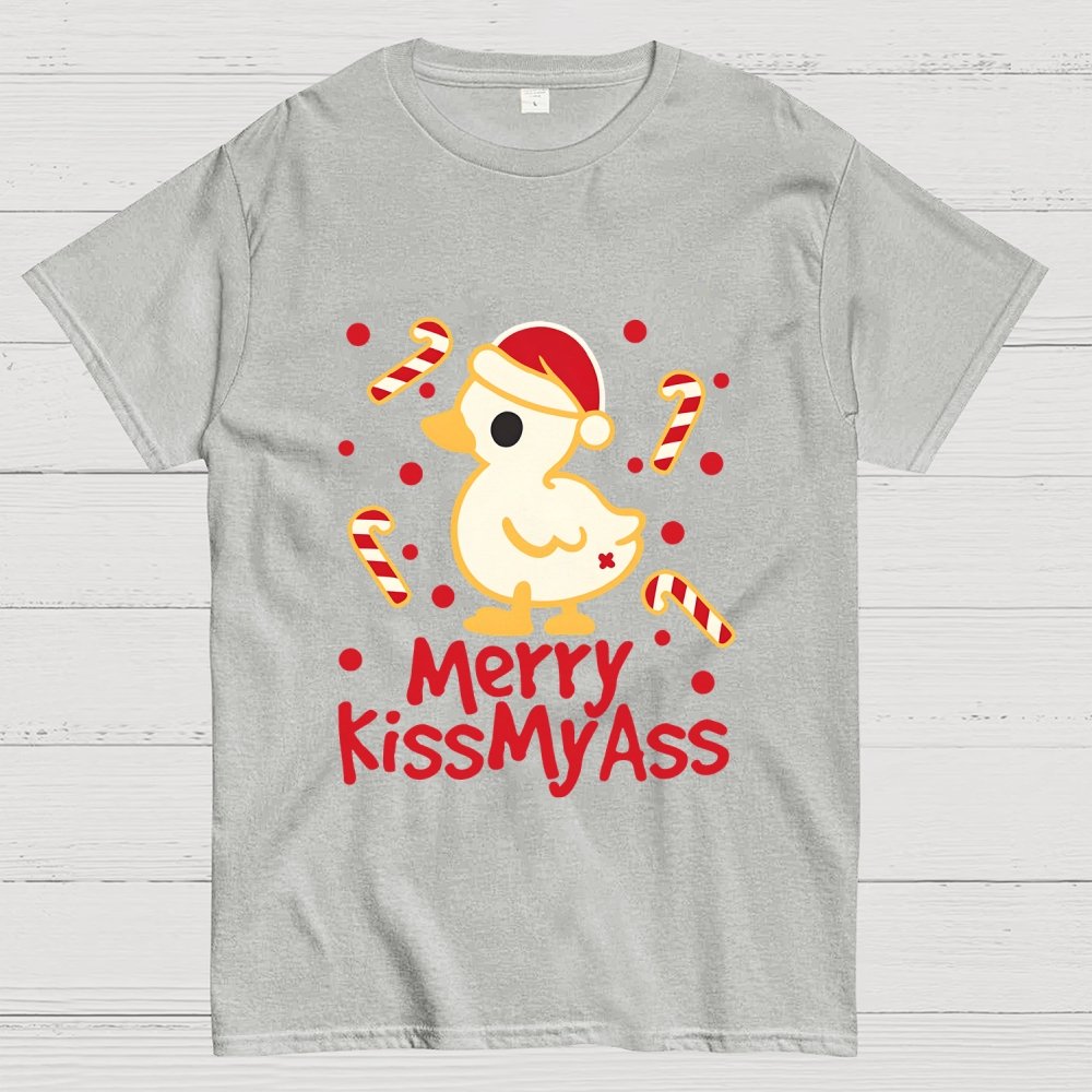 Duck Merry Kissmyass Geek T-Shirt