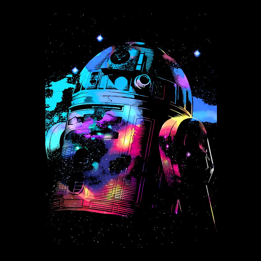 Space Android Geek T-Shirt