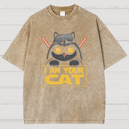 I Am Your CAT Vintage Distressed T-shirt