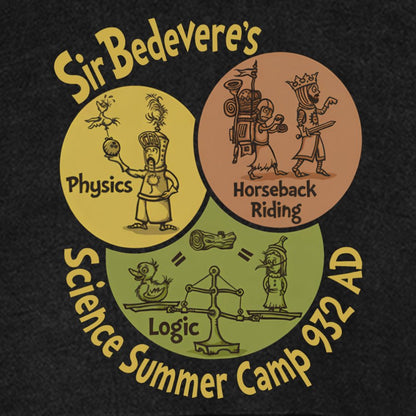 Sir Bedevere’s Science Camp Vintage Distressed Hoodie