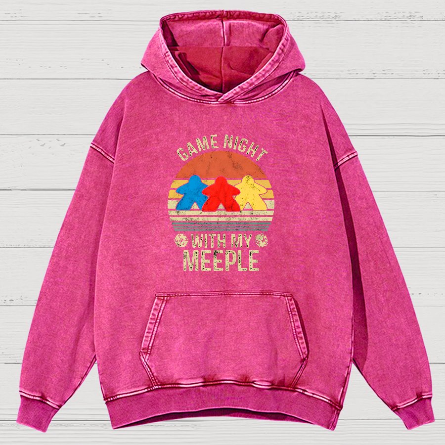 Board Game Vintage Distressed Hoodie