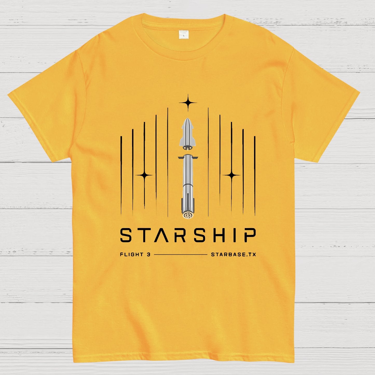Starship Flight 3 Nerdy T-Shirt