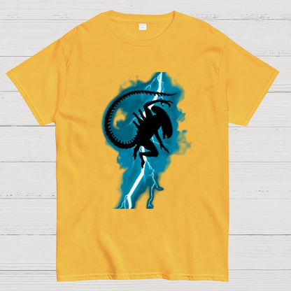 The Mysterious Creature Was Electrocuted. Geek T-Shirt