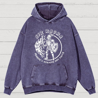Sir Racha Dragon’s Breath Hot Sauce Vintage Distressed Hoodie