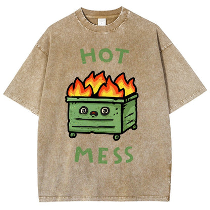 Hot Mess Vintage Distressed T-shirt