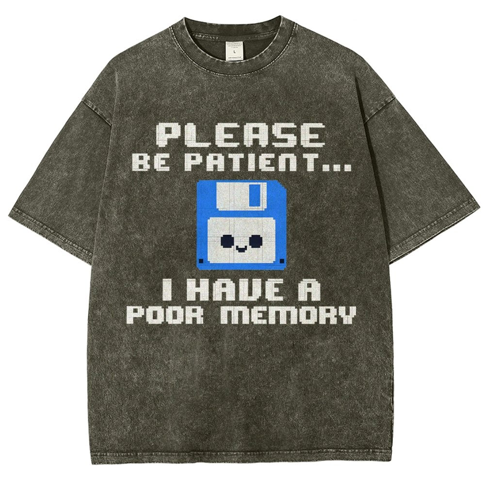 Floppy poor memory Vintage Distressed T-shirt