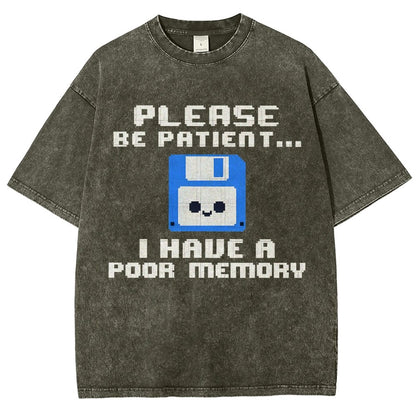 Floppy poor memory Vintage Distressed T-shirt