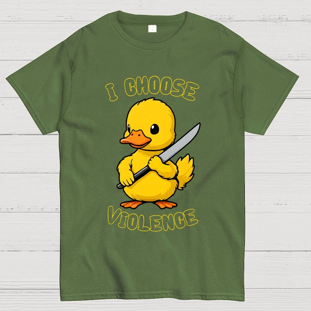 I Choose Violence Unisex Geek T-Shirt