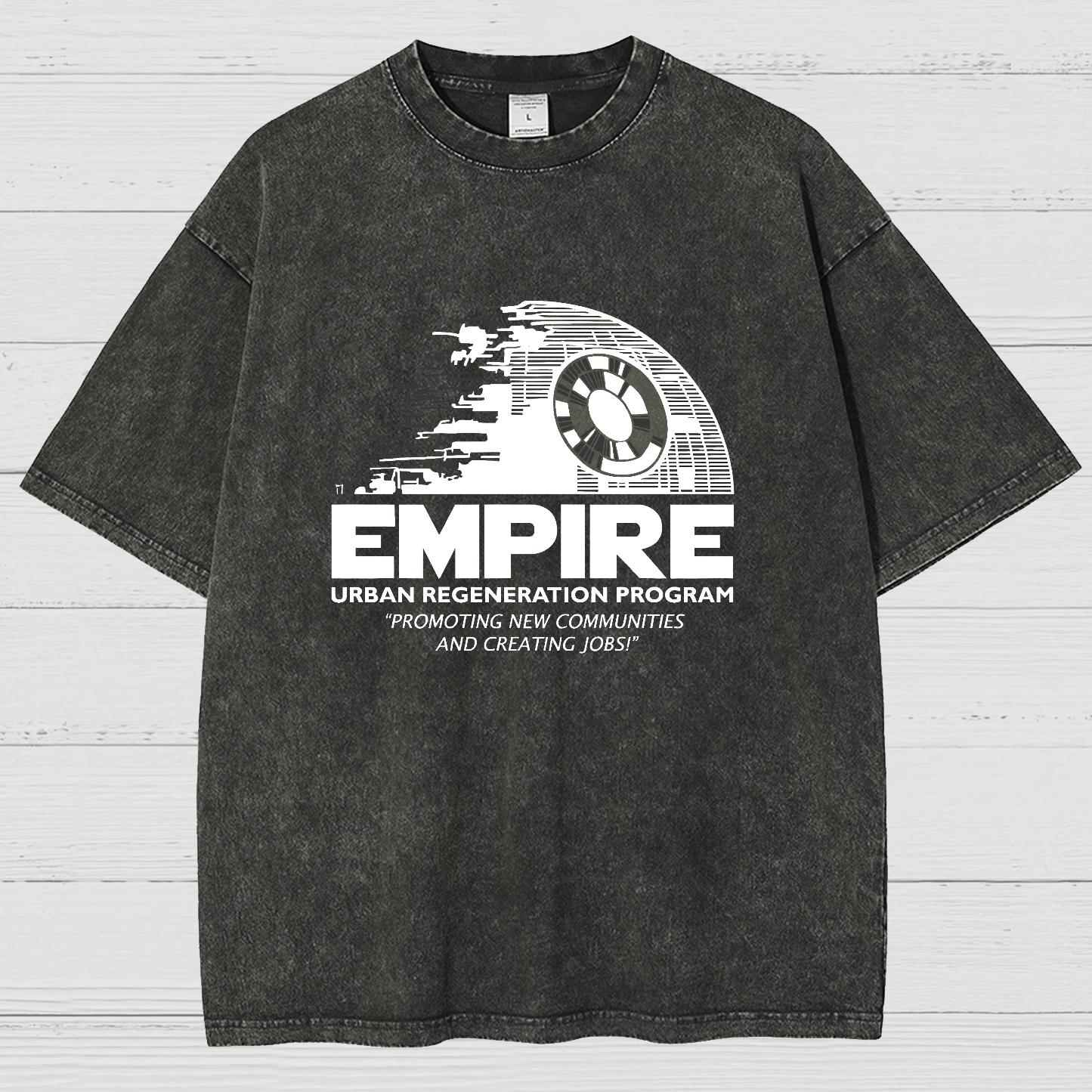 Empire Urban Regneration Vintage Distressed T-shirt