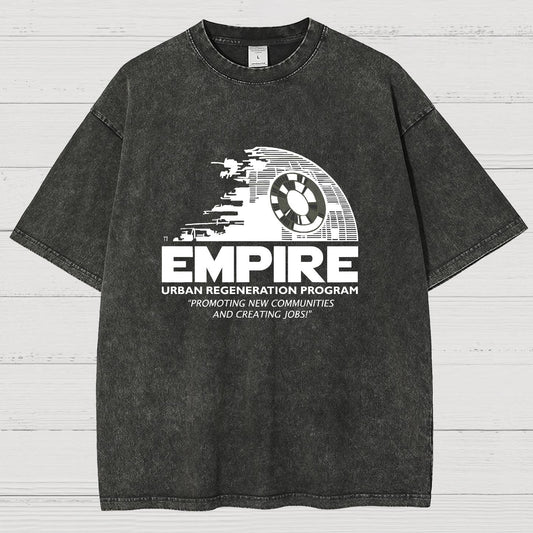 Empire Urban Regneration Vintage Distressed T-shirt
