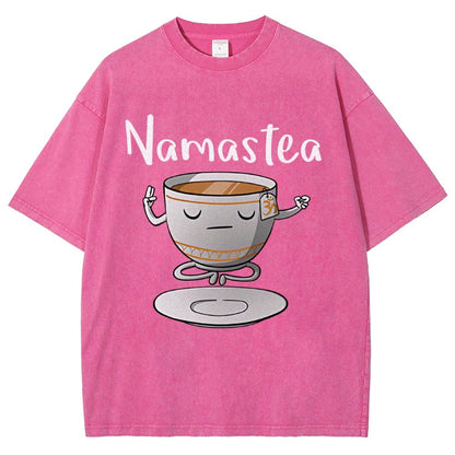 Namastea Vintage Distressed T-shirt