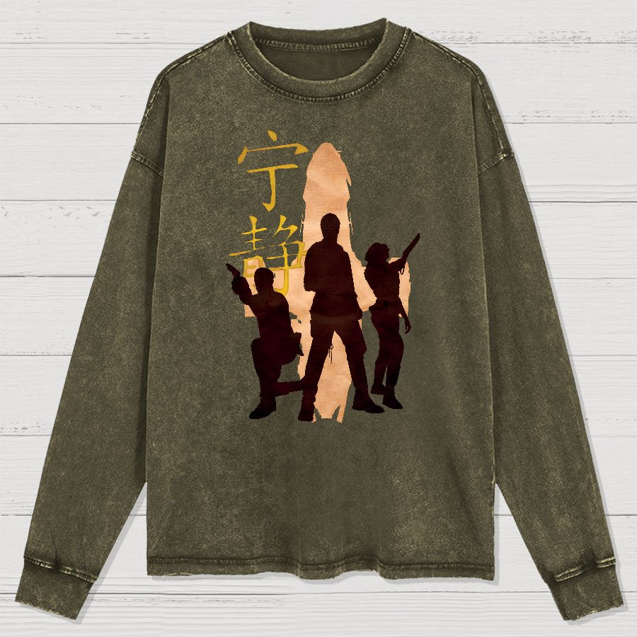 Serenity Washed Long Sleeve Tee