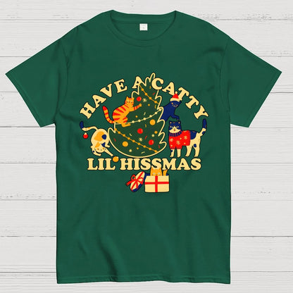 Have A Catty Lil Hissmas Geek T-Shirt
