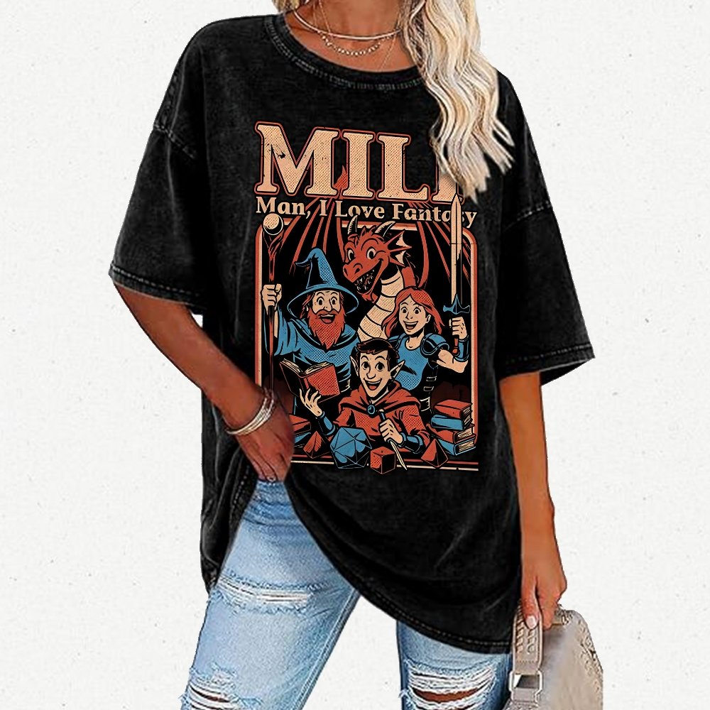 Vintage RPG Crew Joke Vintage Distressed T-shirt