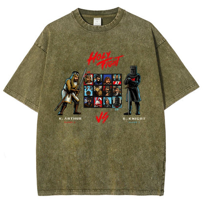 Holy Fight Vintage Distressed T-shirt