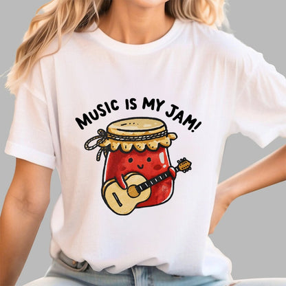 Music Is My Jam Geek T-Shirt