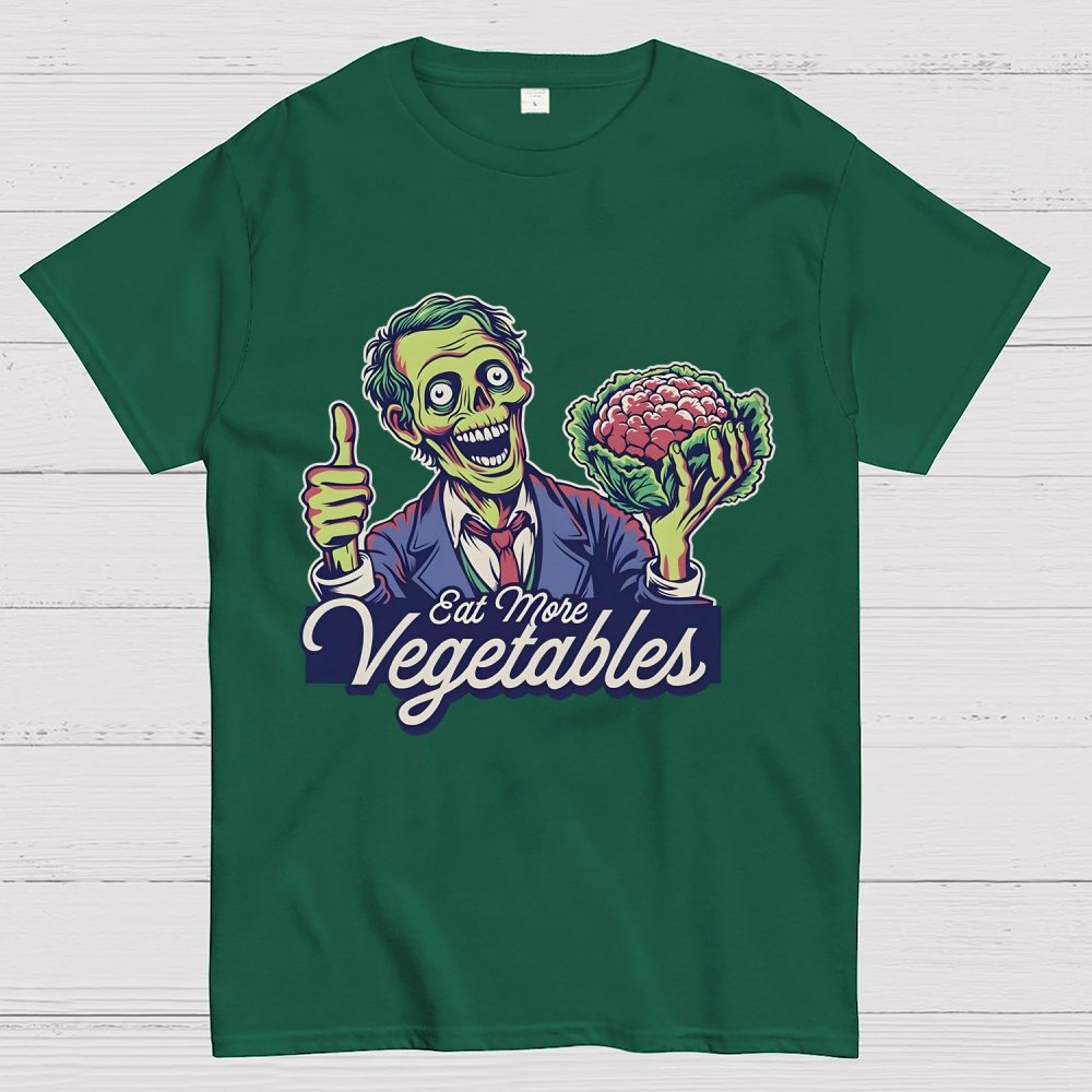 Eat More Vegetable Unisex Geek T-Shirt