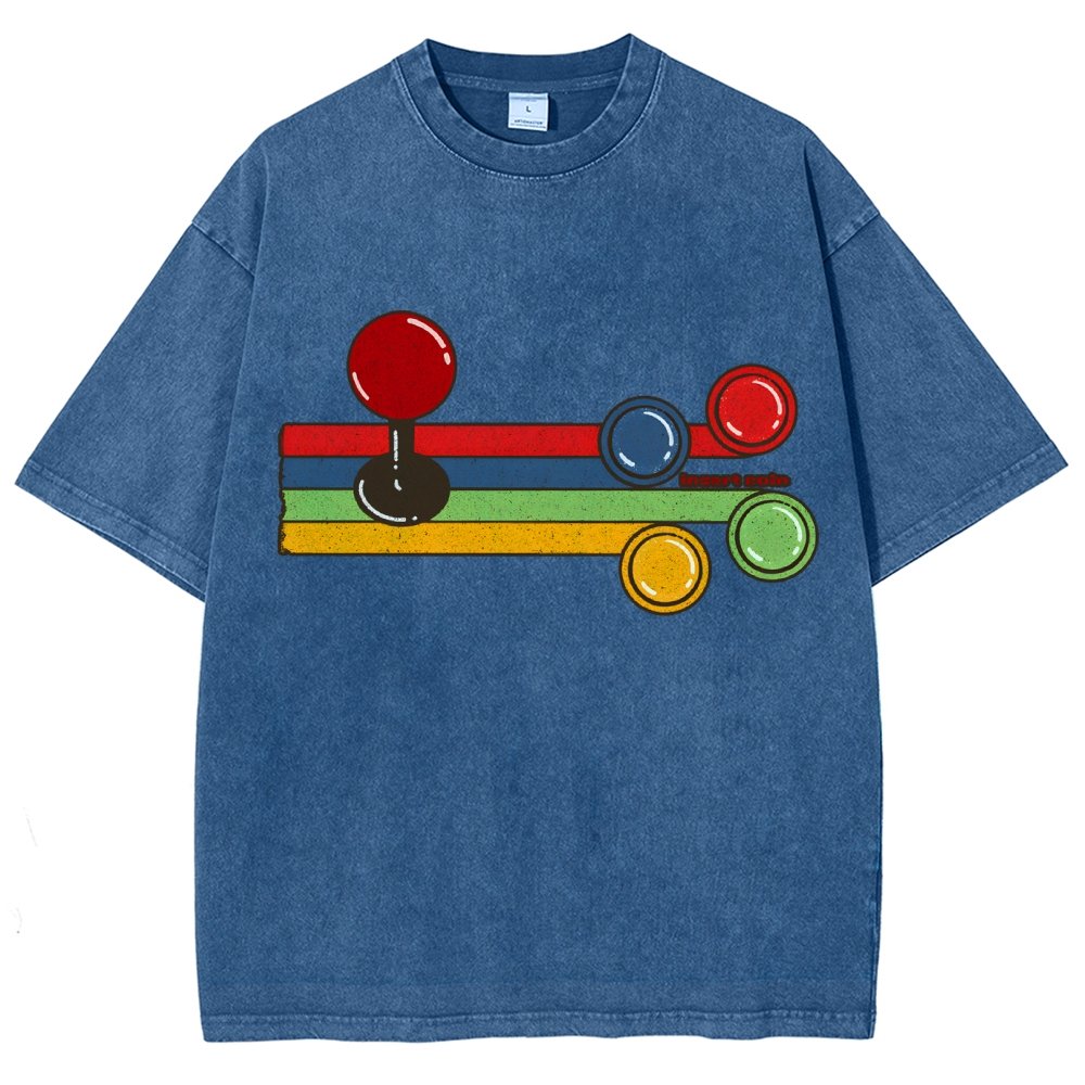 Retro Coin Vintage Distressed T-shirt