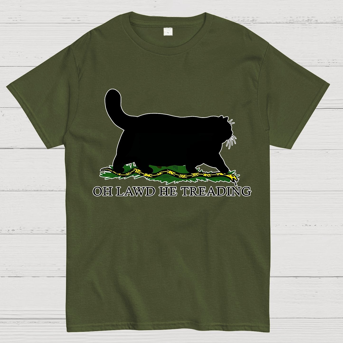 Oh Lawd He Treading Geek T-Shirt