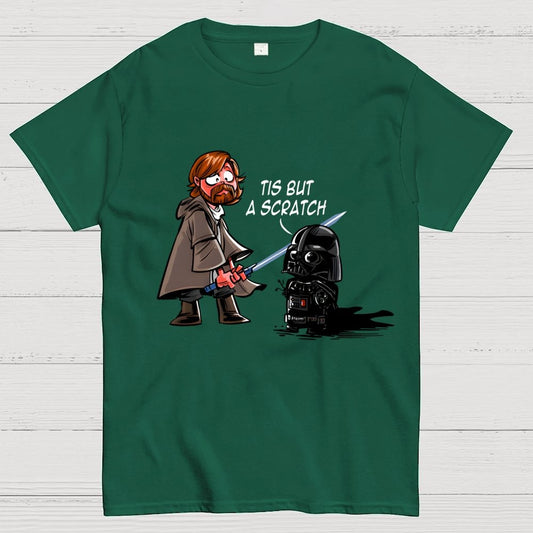 Scratch Skirmishes Tis But A Scratch Geek T-Shirt
