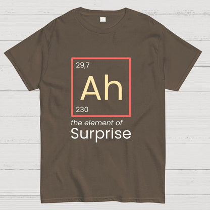 Funny Surprise Ah The Element Geeky T-Shirt
