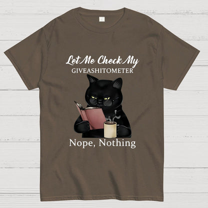 Cat Drinking Coffee Touch My Coffee I Will Slap You So Hard Nerdy T-Shirt