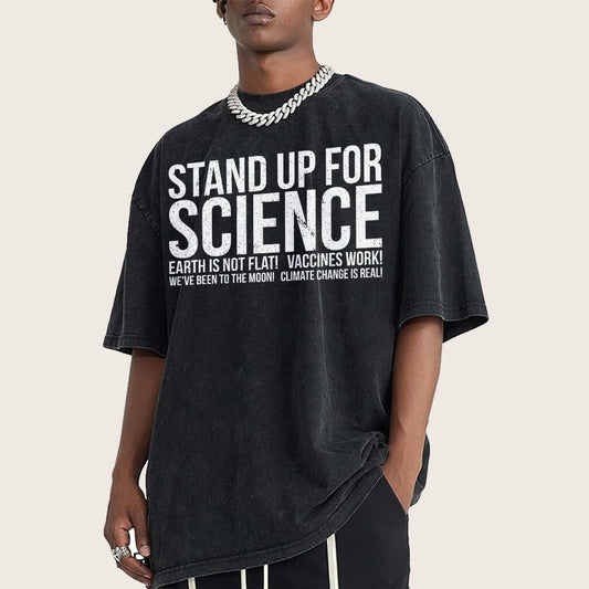 Stand Up For Science Vintage Distressed T-shirt