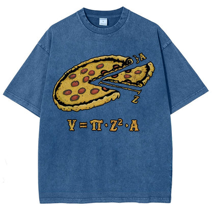 A Pizza Pi Vintage Distressed T-shirt