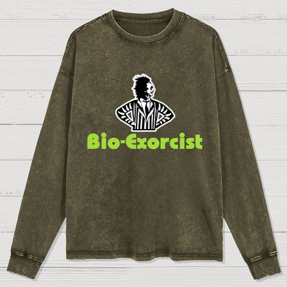 Bio-Exorcist! Washed Long Sleeve Tee