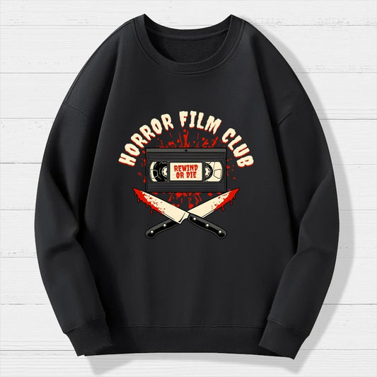 Horror Film Club Geek Cotton Sweatshirt