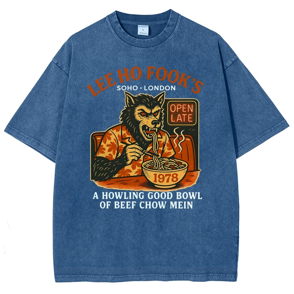 Mystery Town's 1978 Werewolf Vintage Distressed T-shirt