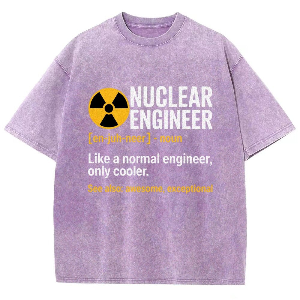 Nuclear Engineering Radioactive Chernobyl Vintage Distressed T-shirt