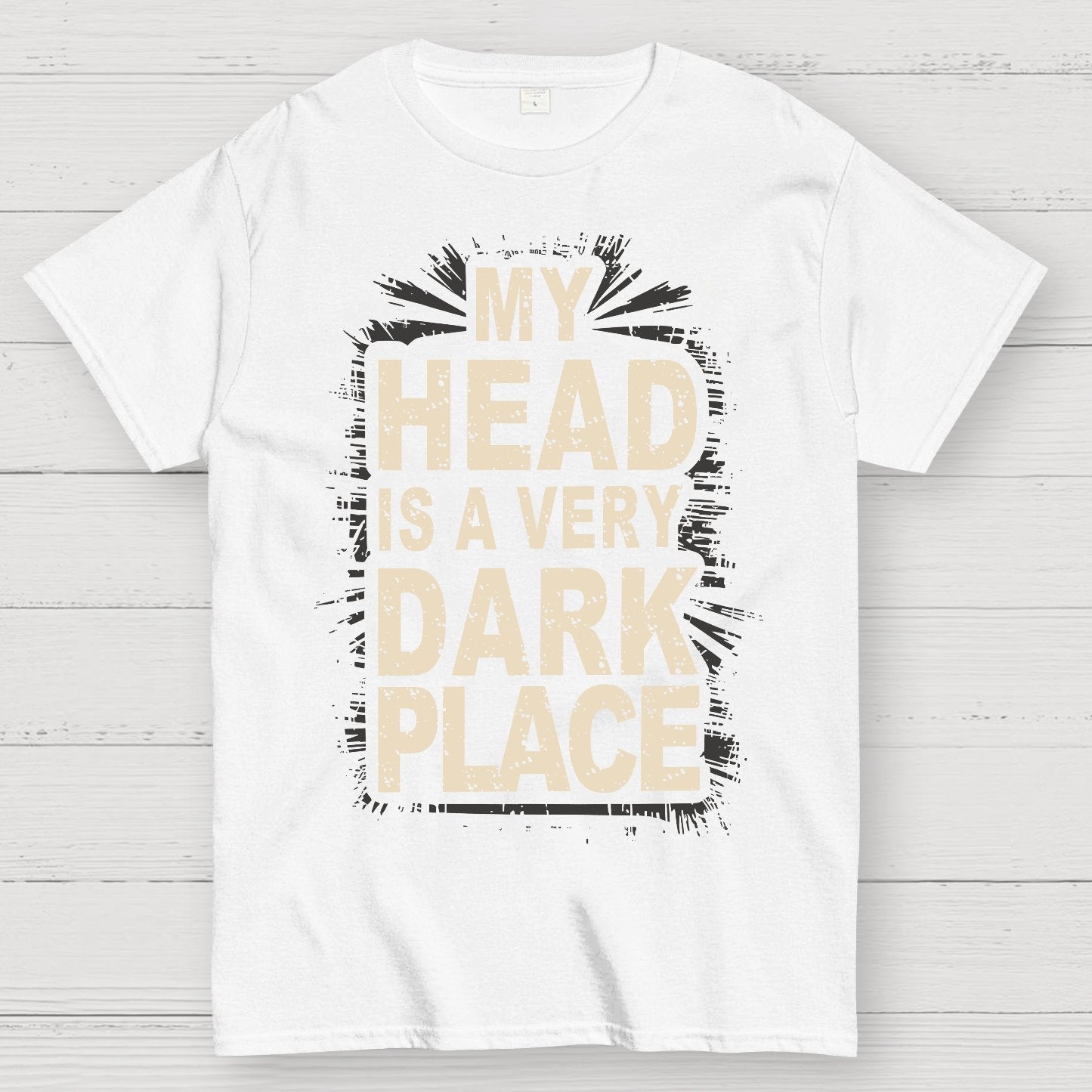 My Head Is A Very Dark Place Geek T-Shirt