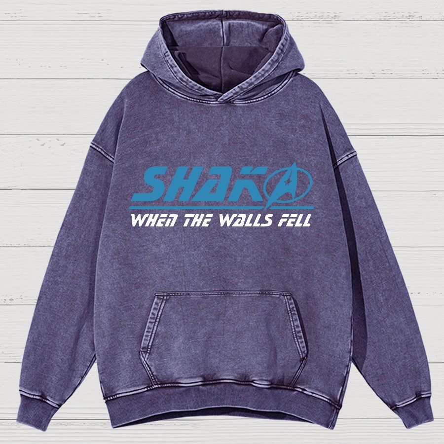 Shaka Hike Vintage Distressed Hoodie