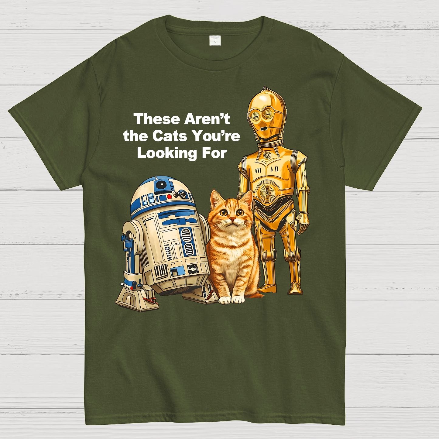 These Aren’t the Kitties You’re Looking For Funny Geek T-Shirt