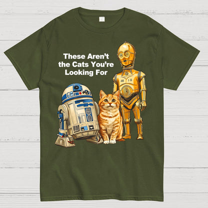 These Aren’t the Kitties You’re Looking For Funny Geek T-Shirt